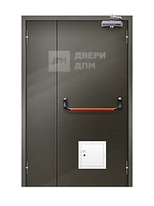 Дверь противопожарная со стыковочным узлом EI-60 дымогазонепроницаемая левая ДП-792