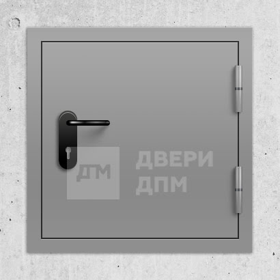 Огнестойкий люк для чердака с металлической лестницей ЛПМ-95